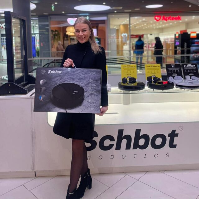 Esimese advendi võitja Raili sai täna oma Schboti kätte 🤩Palju palju õnne 👏🏼👏🏼👏🏼#schbot