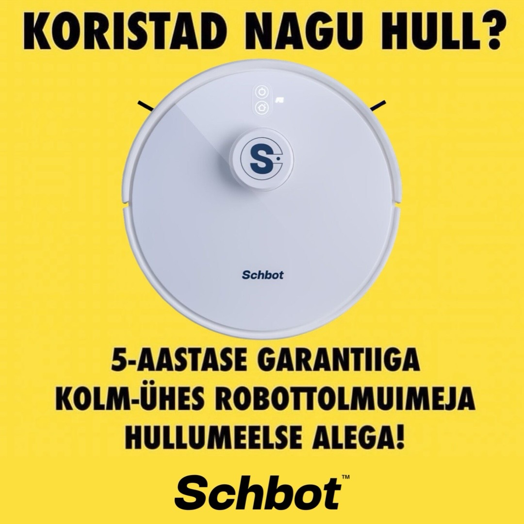 🏁MÜÜGIRALLI SCHBOTIS!🏎️ KES HILJAKS JÄÄB SEE ILMA JÄÄB! Enim ostetud robottolmuimeja F1 alla hinnatud 65% 🚀Osta kohe korraga 2-3 tk 🚀 Tule nüüd lähimasse Schboti müügipunkti ja haara kaasa või pane meie e-poes ostukorv kiirelt lukku ja naudi kevadet puhtama koduga 🛍️🛒 https://schbot.ee/shop/robottolmuimejad/schbot-f1-valge/ #keskiiremseevõidab #schbot
