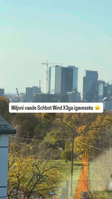 Saa endale Schbot Wind X3 ja sa ei pea enam kunagi akende pesu pärast muretsema ☀️

#schbot