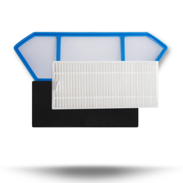 Hepa-, käsna- ja tolmufilter