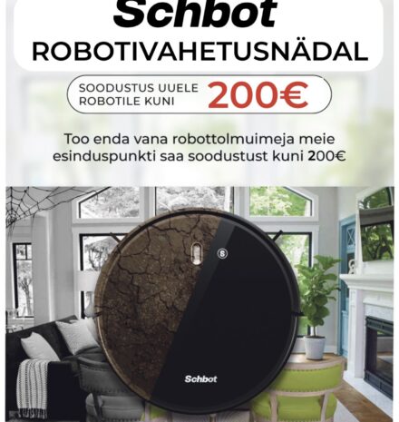Robotivahetusnädal – vaheta vana robottolmuimeja uue vastu!